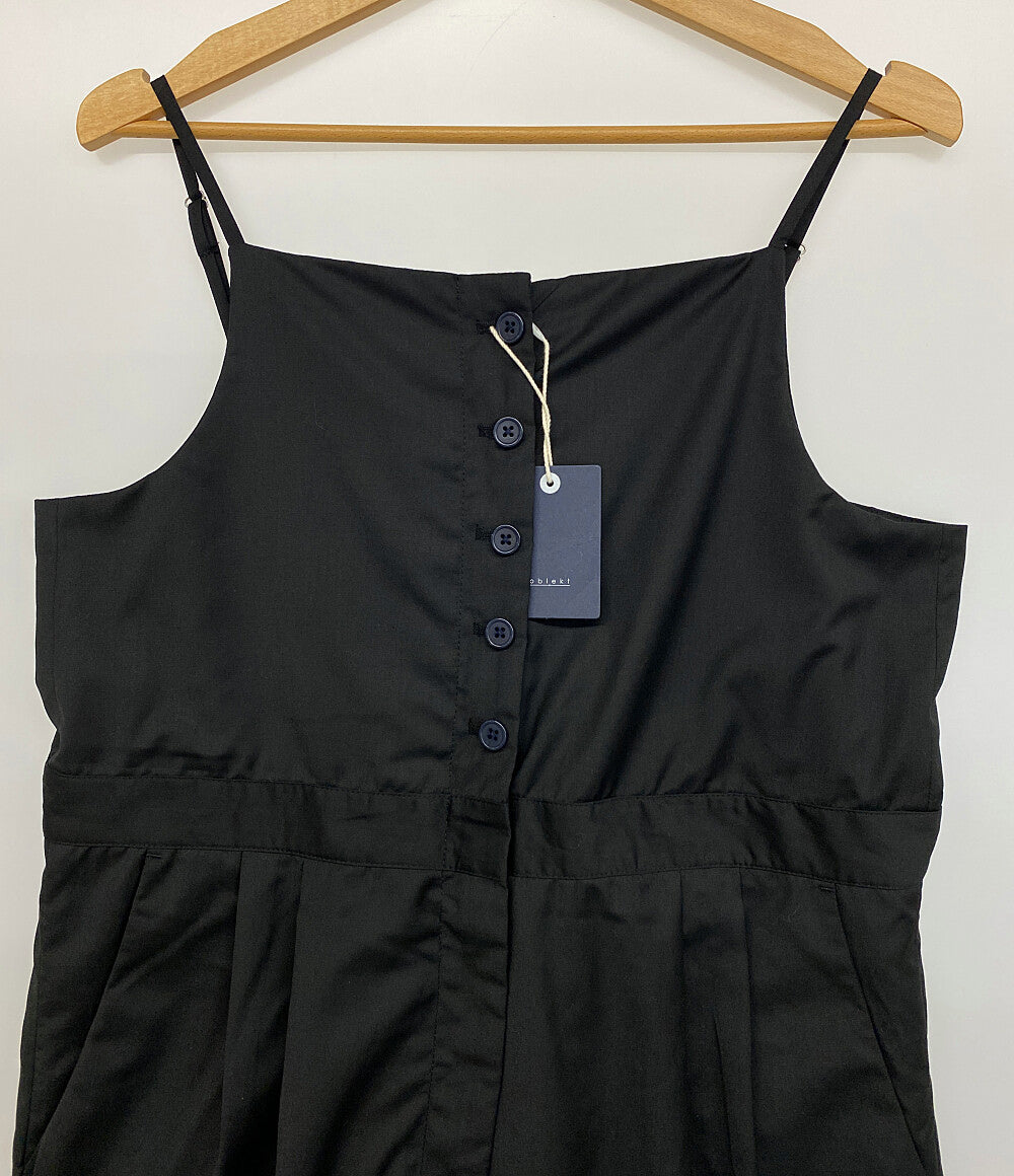 美品 Oblekt オブレクト キャミソールオールインワン レディース SIZE M