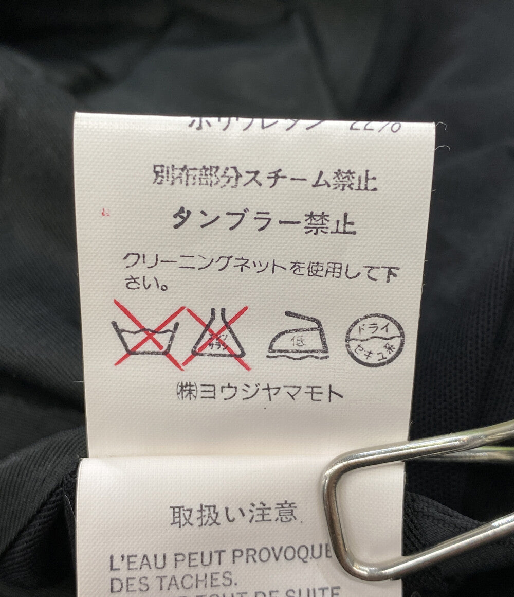 YOHJI YAMAMOTO ＋ NOIR マキシワンピース ナイロン シルク 15SS レディース SIZE 2 ヨウジヤマモト プリュス ノアール