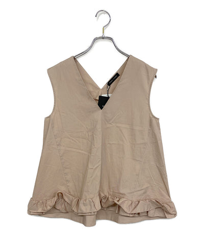 YOKO CHAN ヨーコチャン フリルノーカラーブラウス YCB-217-085 レディース SIZE 36