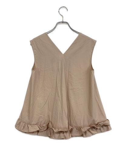 YOKO CHAN ヨーコチャン フリルノーカラーブラウス YCB-217-085 レディース SIZE 36