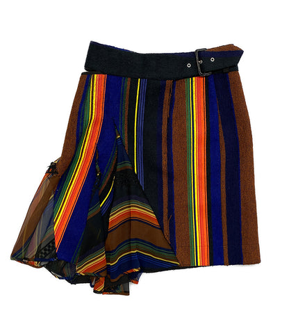 sacai マルチストライプスカート 2016ss 16-02553 レディース SIZE 1 サカイ