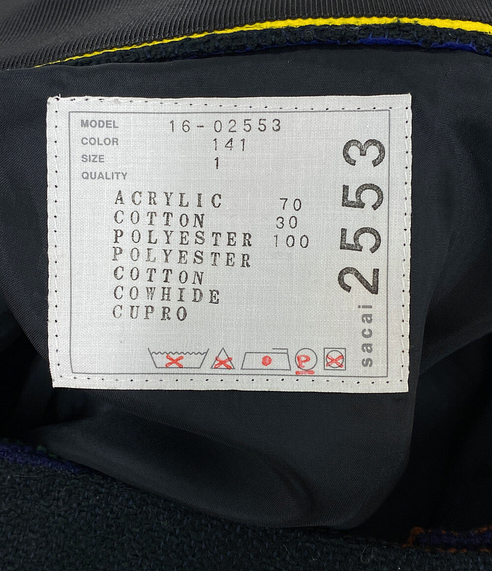 sacai マルチストライプスカート 2016ss 16-02553 レディース SIZE 1 サカイ