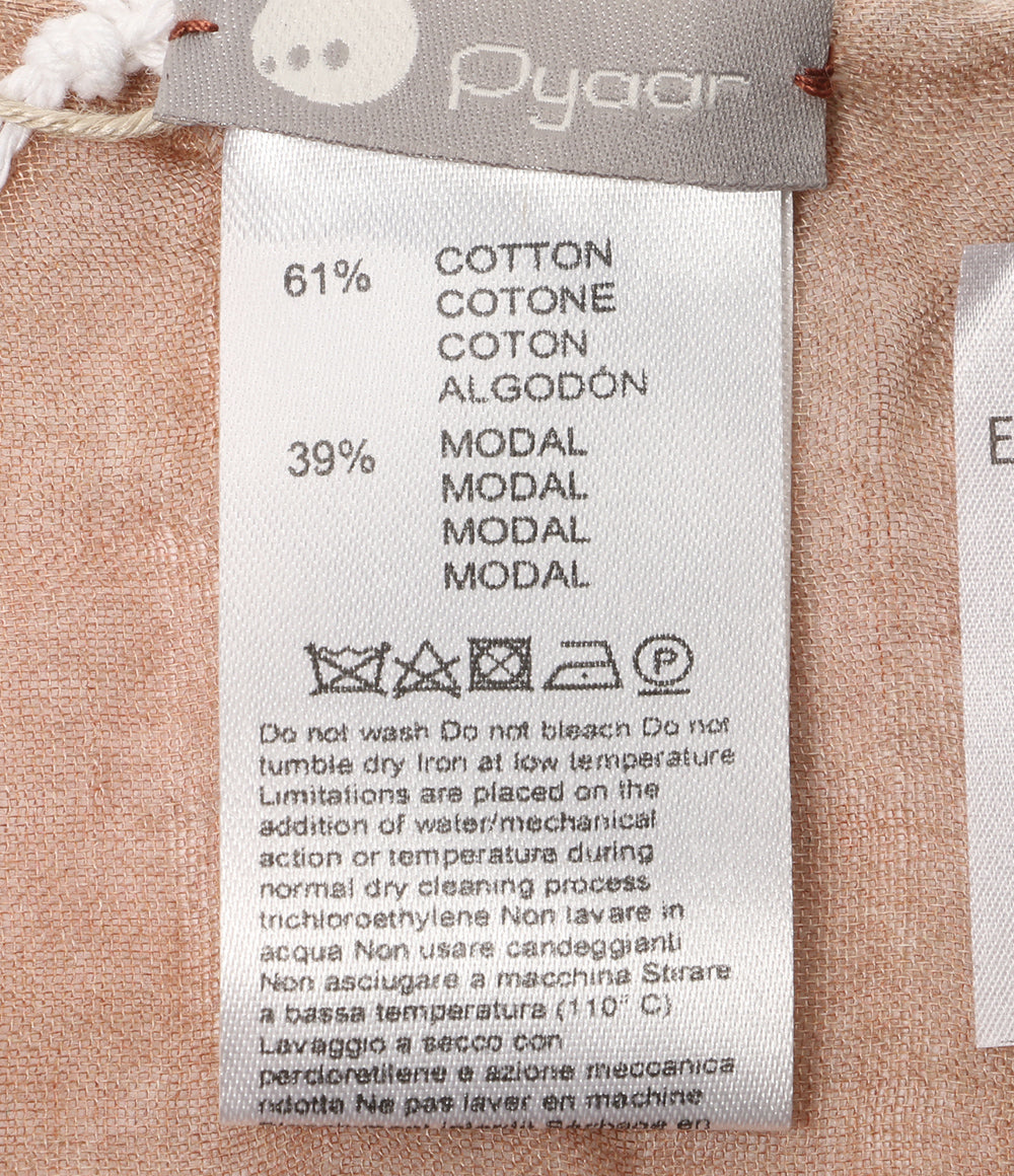 美品 ear PAPILLONNER イアパピヨネ 総柄ストール EAZ1041516D0001 レディース