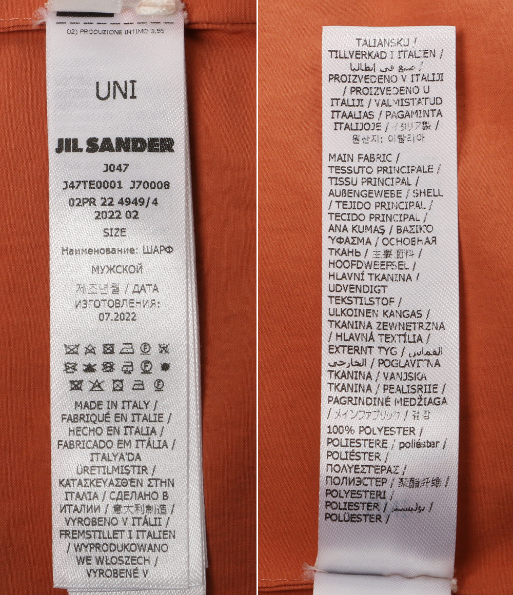 ジルサンダー 美品 ダウンマフラー DOWN SCARF J47TE0001 メンズ Jil sander