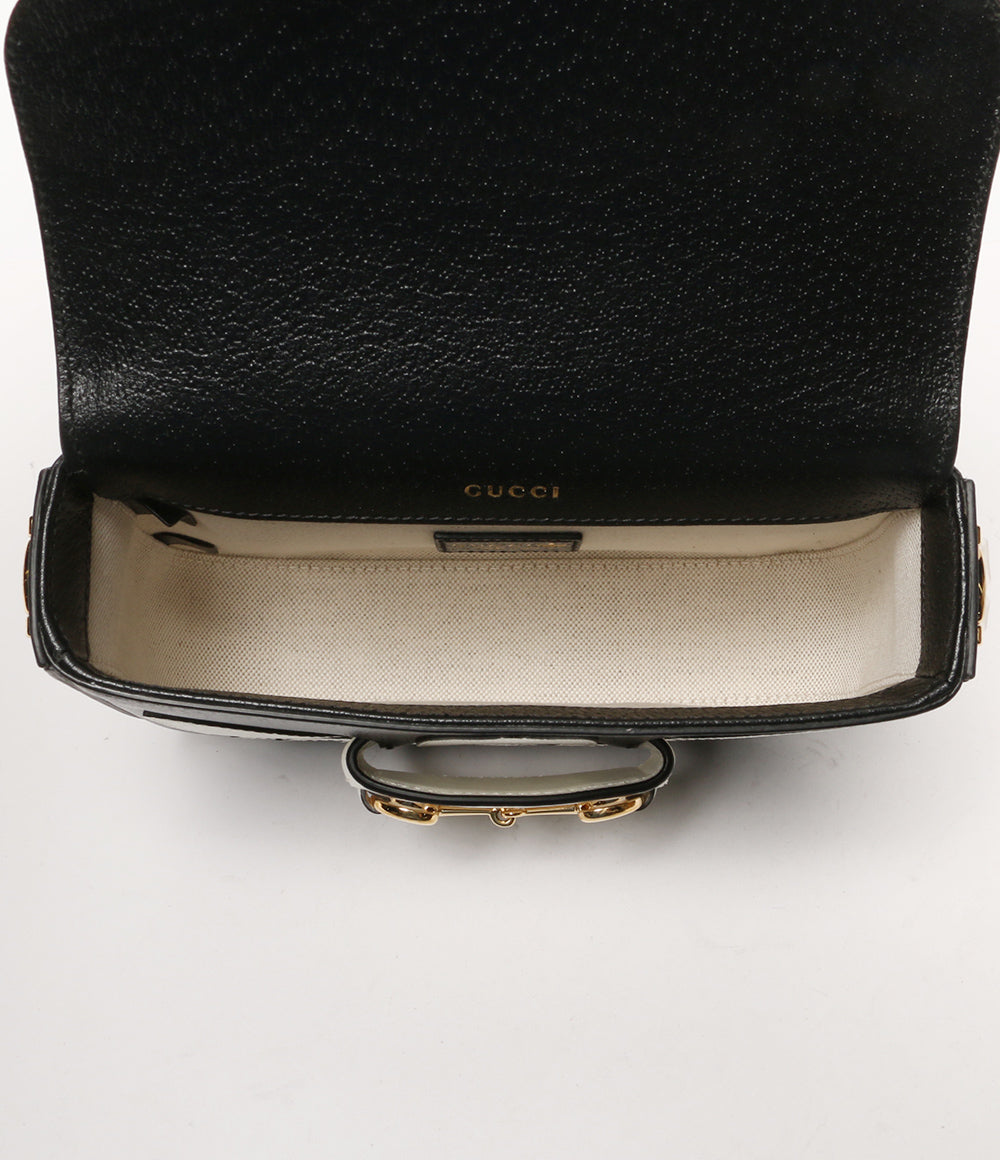 美品 GUCCI×adidas アディダス ショルダーバッグ 1955ホースビット