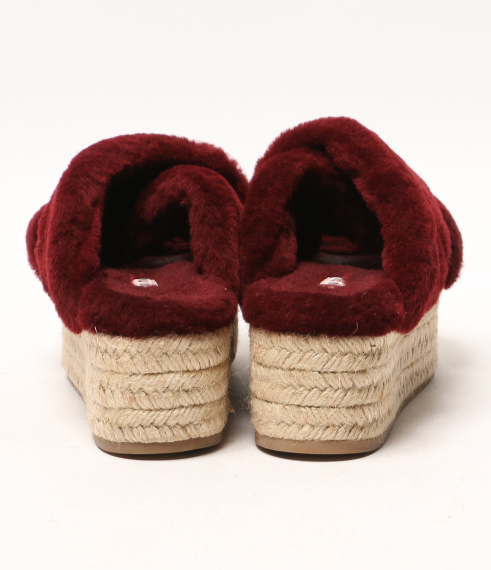 MIU MIU シープファーサンダル 08830 レディース SIZE 34 1/2 ミュウミュウ