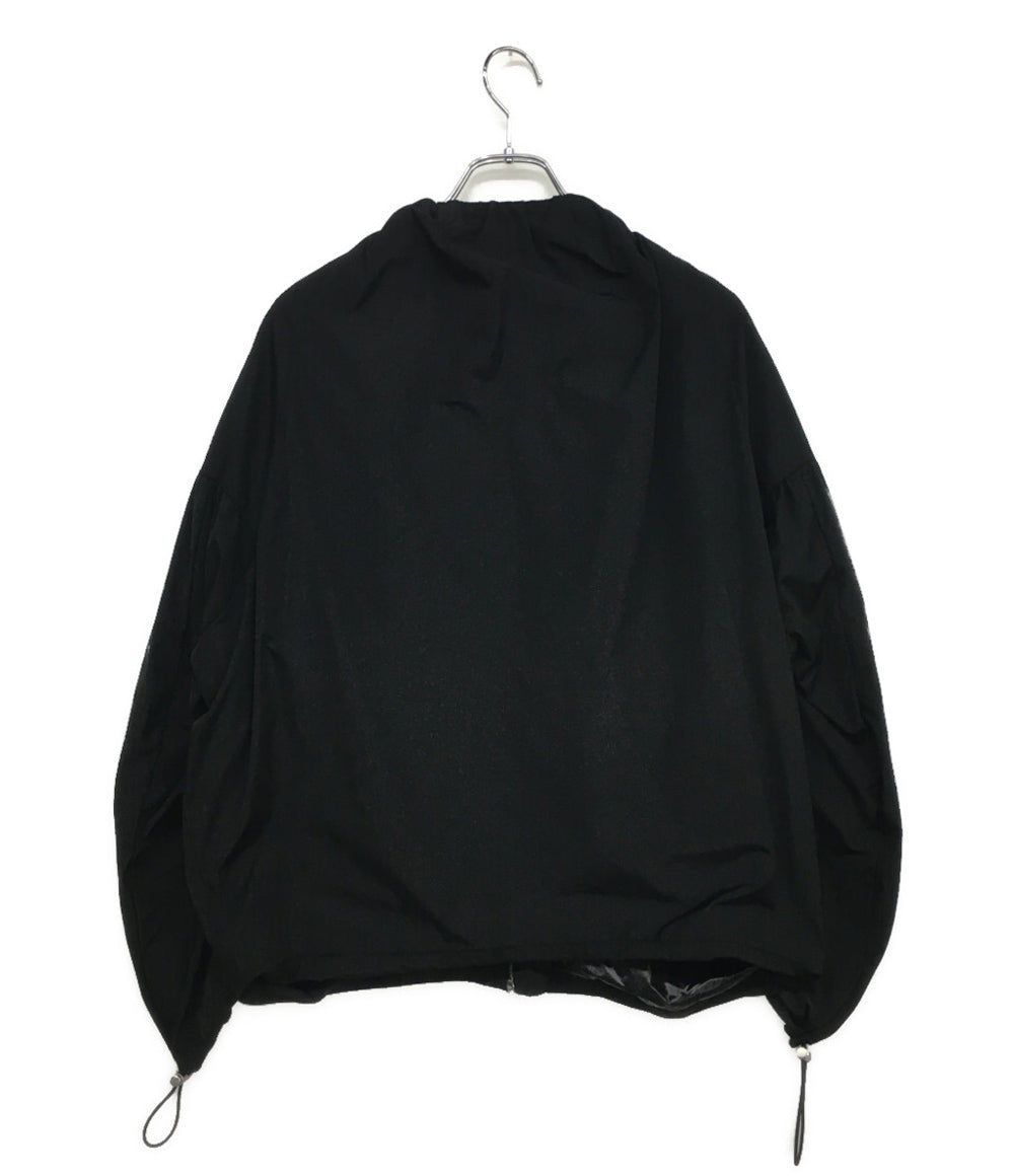 マルニ ノーカラージャケット ブルゾン ギャザー 21AW JKMA0184U0 TP633 レディース SIZE 36 MARNI