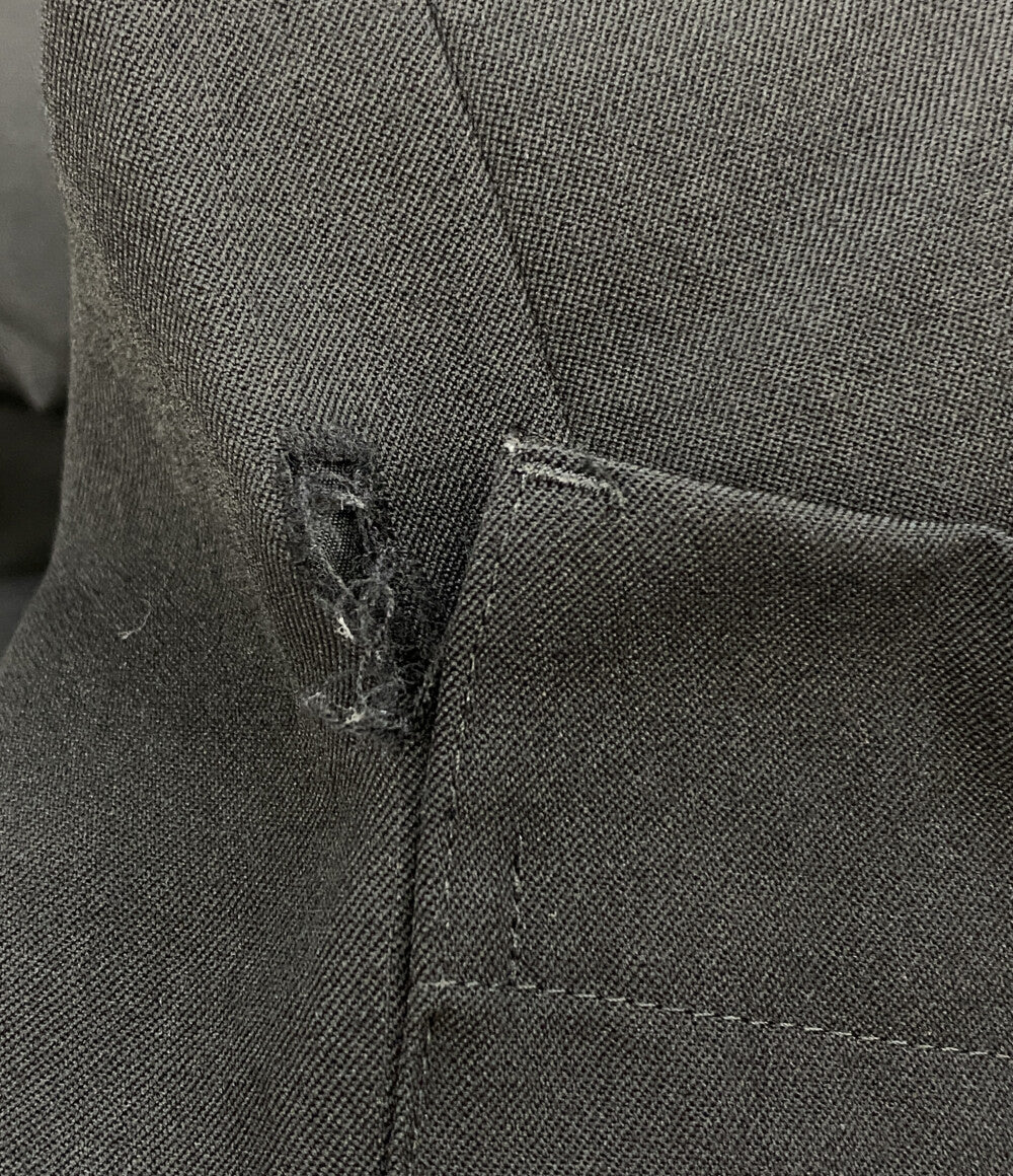 ヨウジヤマモトプールオム コート WRINKLED GABARDINE STAND FASTENER JACKET 19AW HC-J16-100 メンズ SIZE 3 YOHJI YAMAMOTO POUR HOMME