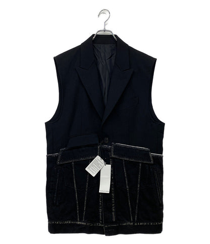 SUBLATIONS サブレーションズ ベスト DENIM DOCKING TAILORED VEST メンズ SIZE 2