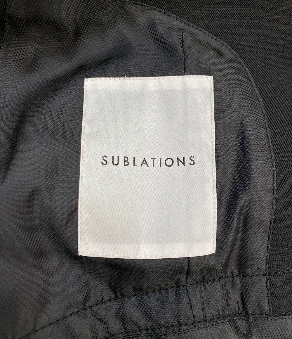 SUBLATIONS サブレーションズ ベスト DENIM DOCKING TAILORED VEST メンズ SIZE 2