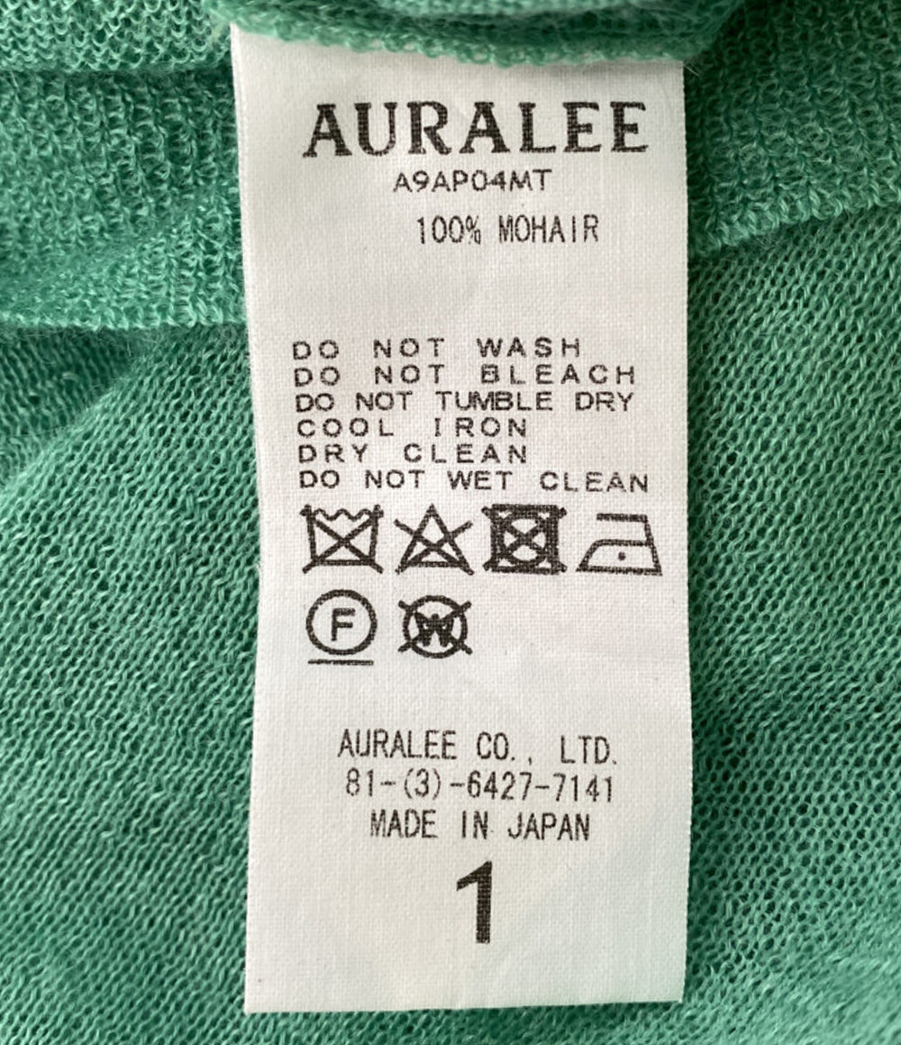 AURALEE ニット BABY MOHAIR HIGH GAUGE TURTLE KNIT レディース SIZE 1 オーラリー