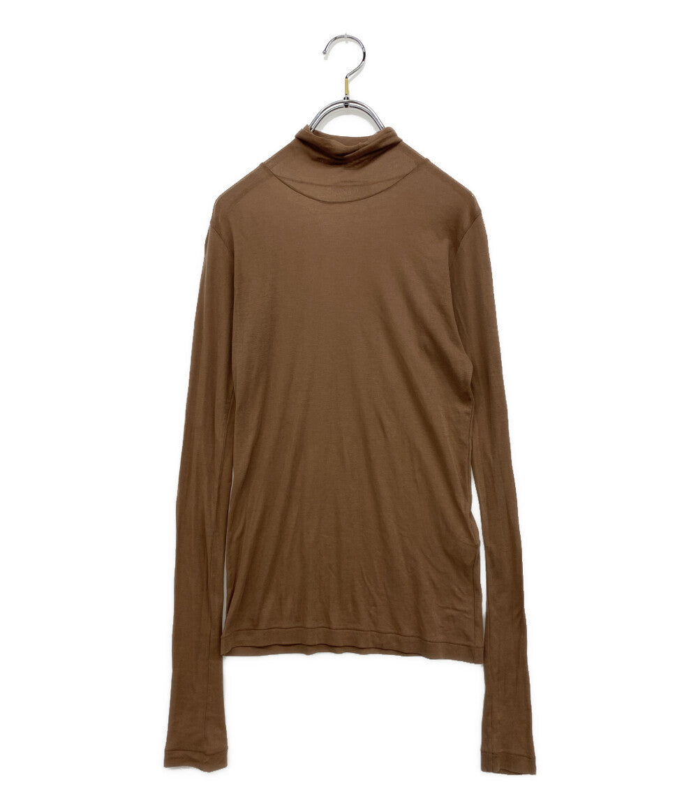オーラリー カットソー HIGH GAUSE SHEER RIB TRIPLE NECK LS TEE レディース SIZE 1 AURALEE