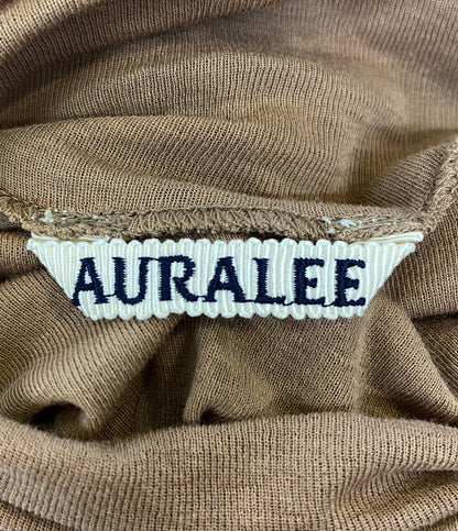 オーラリー カットソー HIGH GAUSE SHEER RIB TRIPLE NECK LS TEE レディース SIZE 1 AURALEE