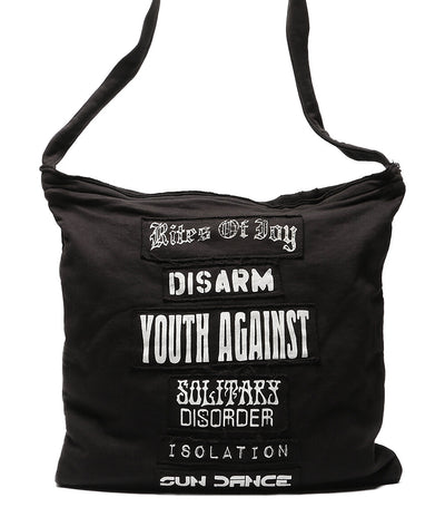 ラフシモンズ パッチワークショルダーバッグ 21SS メンズ RAF SIMONS