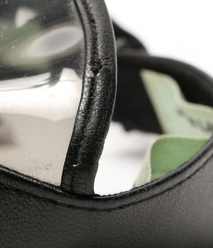 OFF-WHITE キャップ レザーサンバイザー メンズ SIZE O/S オフホワイト