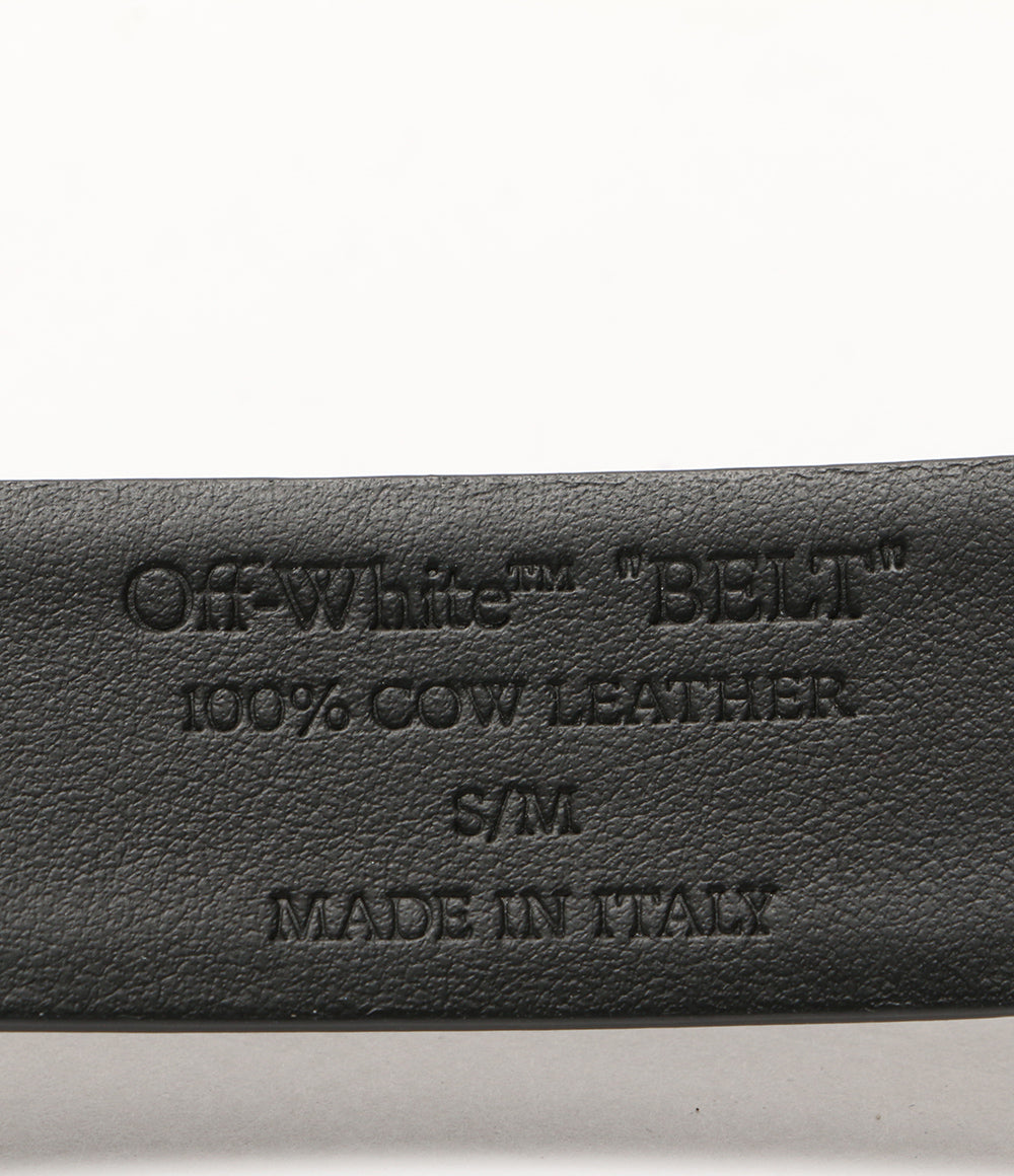 オフホワイト 美品 ロゴバックルベルト      メンズ SIZE S/M  OFF-WHITE