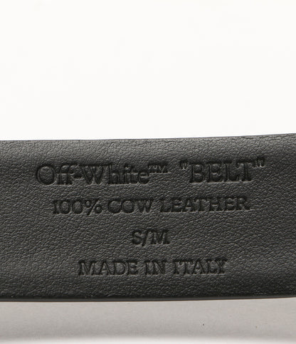 オフホワイト 美品 ロゴバックルベルト      メンズ SIZE S/M  OFF-WHITE