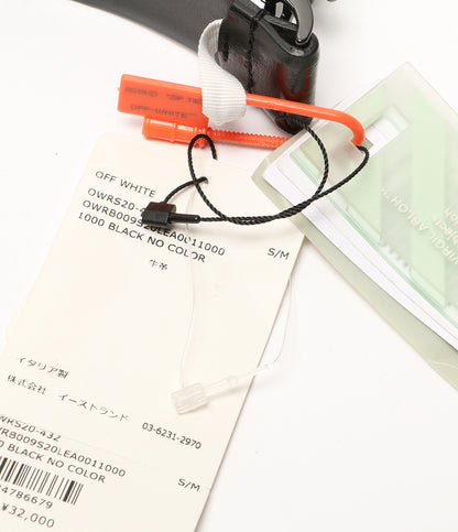 オフホワイト 美品 ロゴバックルベルト      メンズ SIZE S/M  OFF-WHITE