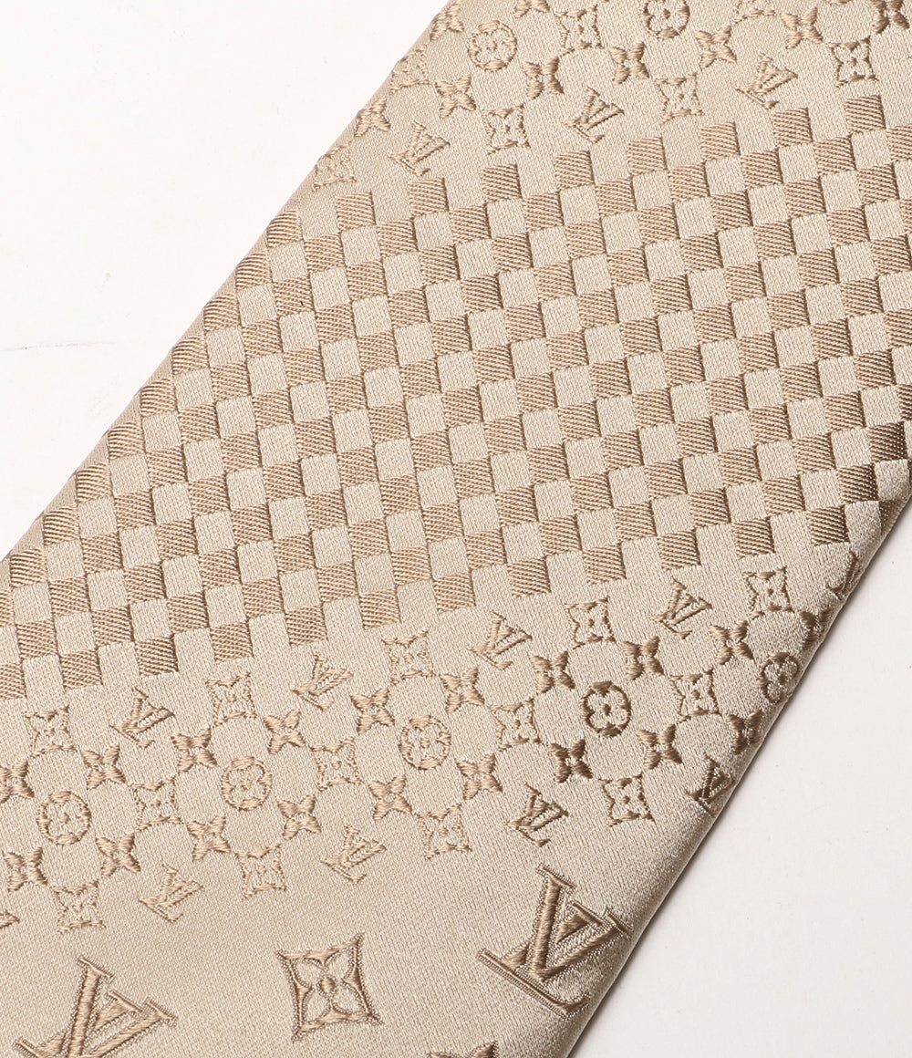 ルイ・ヴィトン 美品 ネクタイ モノグラム      メンズ   LOUIS VUITTON