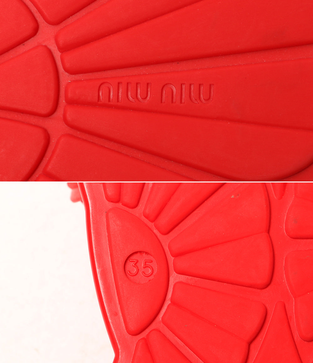 MIU MIU ビーチサンダル レディース SIZE 35 ミュウ ミュウ