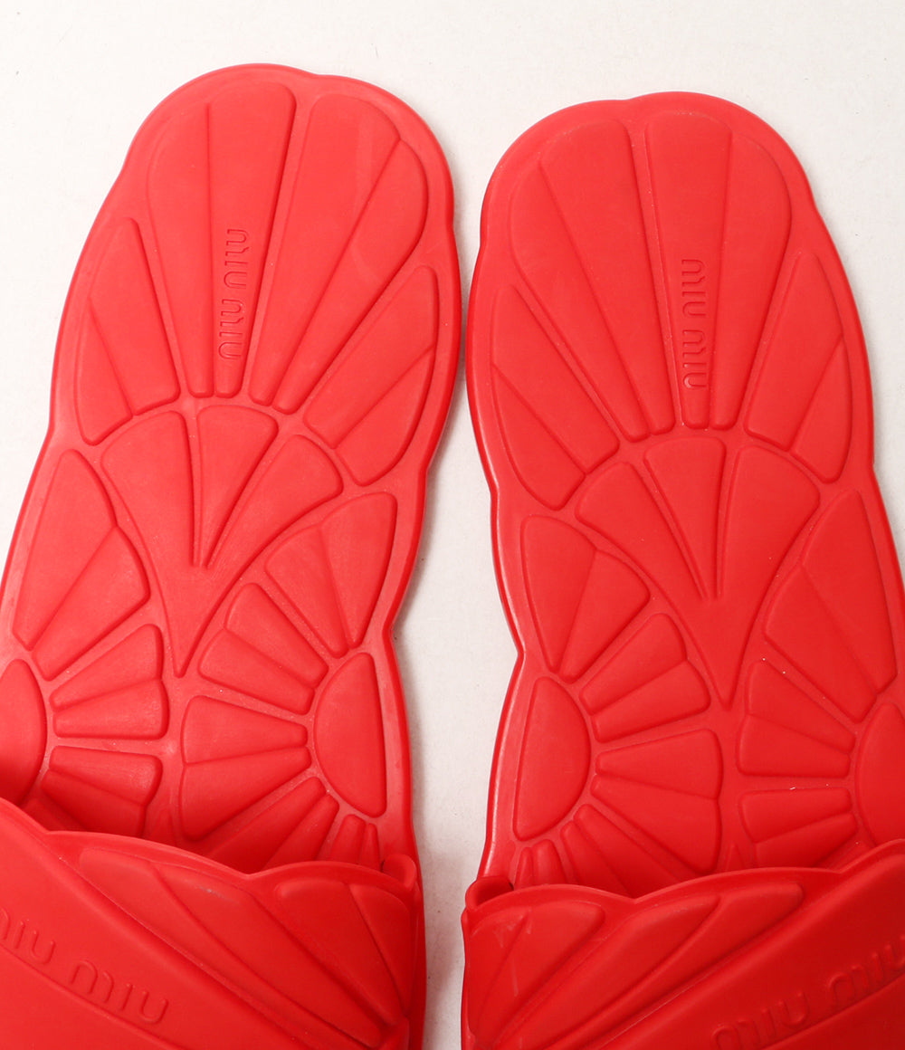 MIU MIU ビーチサンダル レディース SIZE 35 ミュウ ミュウ