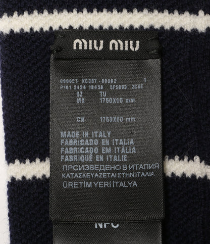 ミュウミュウ スカーフ WOOL SCARF 5FS069 レディース MIU MIU