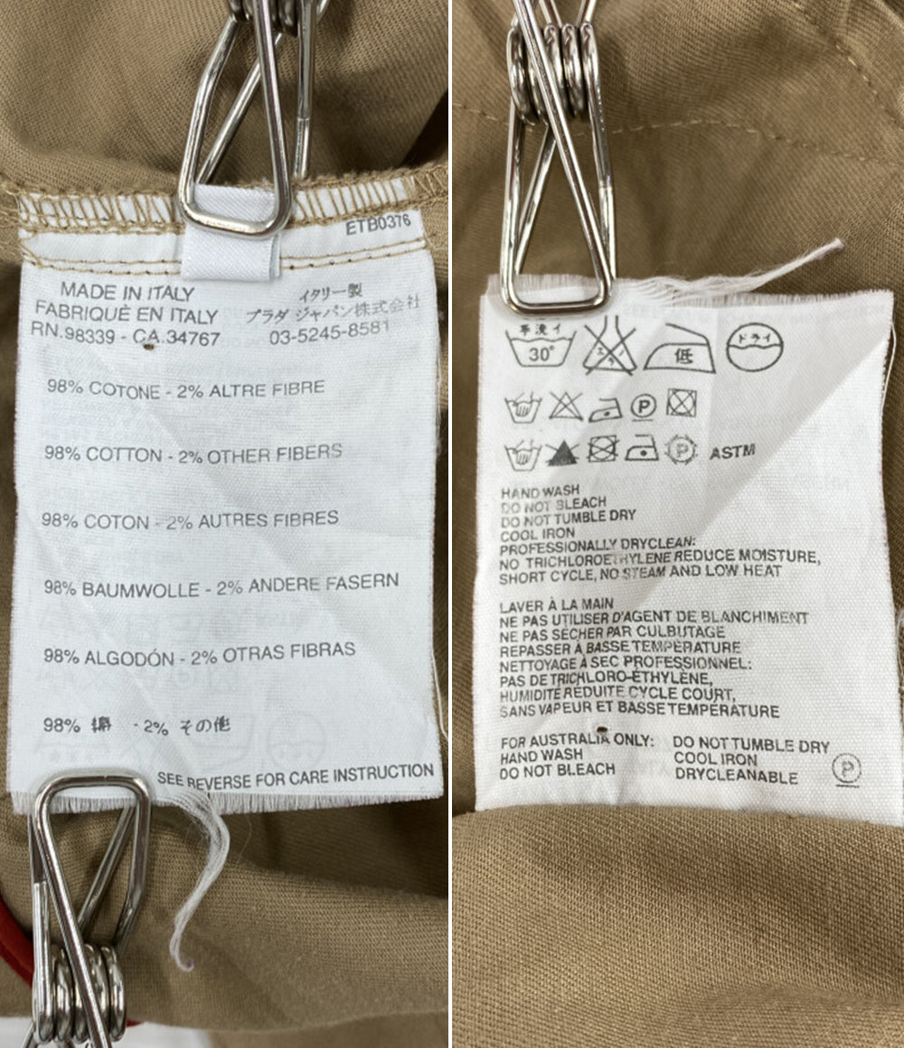 PRADA SPORT コットンストレートパンツ メンズ SIZE 48 プラダスポーツ