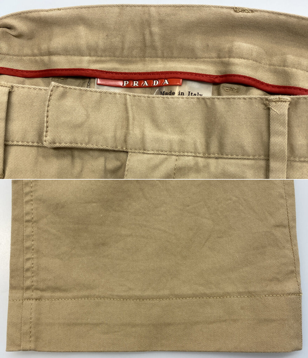 PRADA SPORT コットンストレートパンツ メンズ SIZE 48 プラダスポーツ