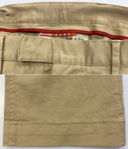 PRADA SPORT コットンストレートパンツ メンズ SIZE 48 プラダスポーツ