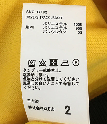 美品 ANCELLM アンセルム ジャケット DRIVERS TRACK JACKET ANC-CT92 メンズ SIZE 2