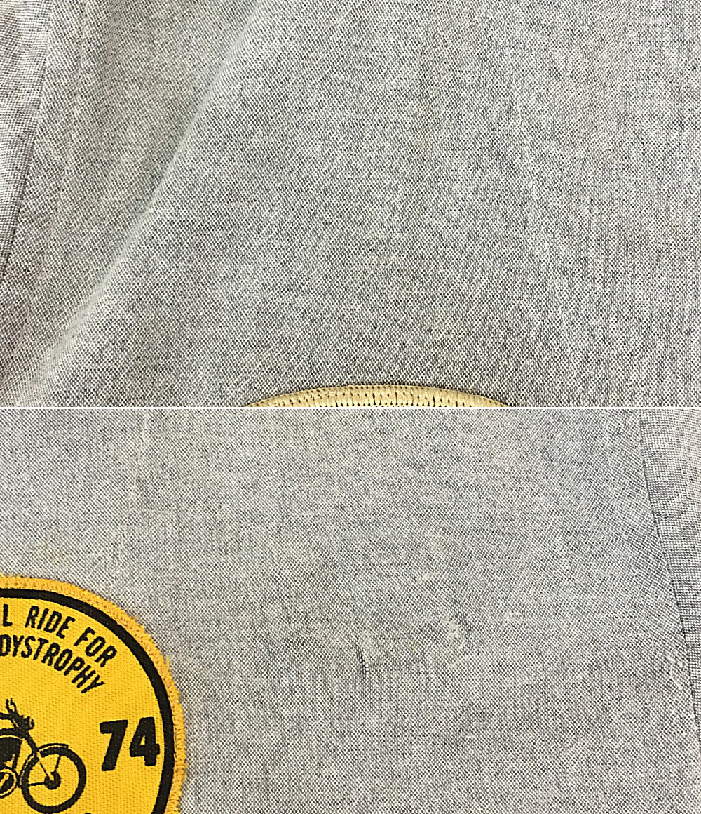 VALSTARINO バルスター ブルゾン パッチデザイン メンズ SIZE 48