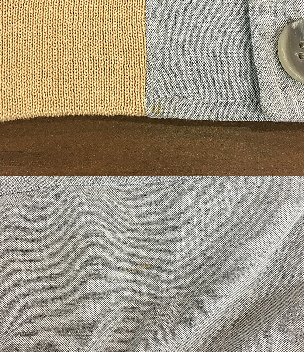 VALSTARINO バルスター ブルゾン パッチデザイン メンズ SIZE 48