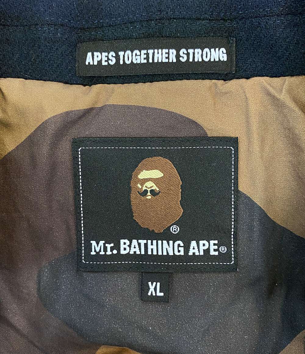 A BATHING APE チェックツイードジャケット メンズ SIZE XL アベイシングエイプ