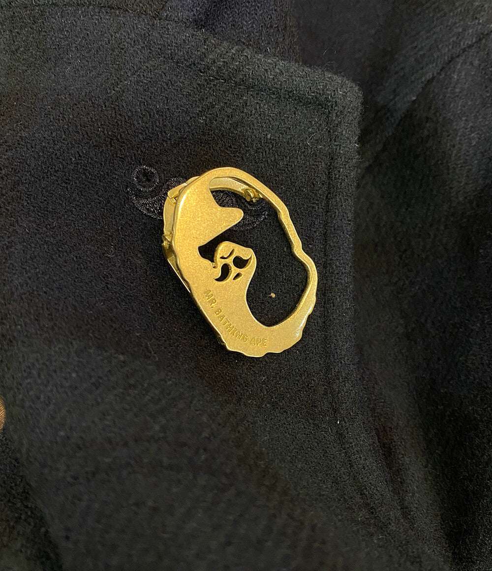 A BATHING APE チェックツイードジャケット メンズ SIZE XL アベイシングエイプ