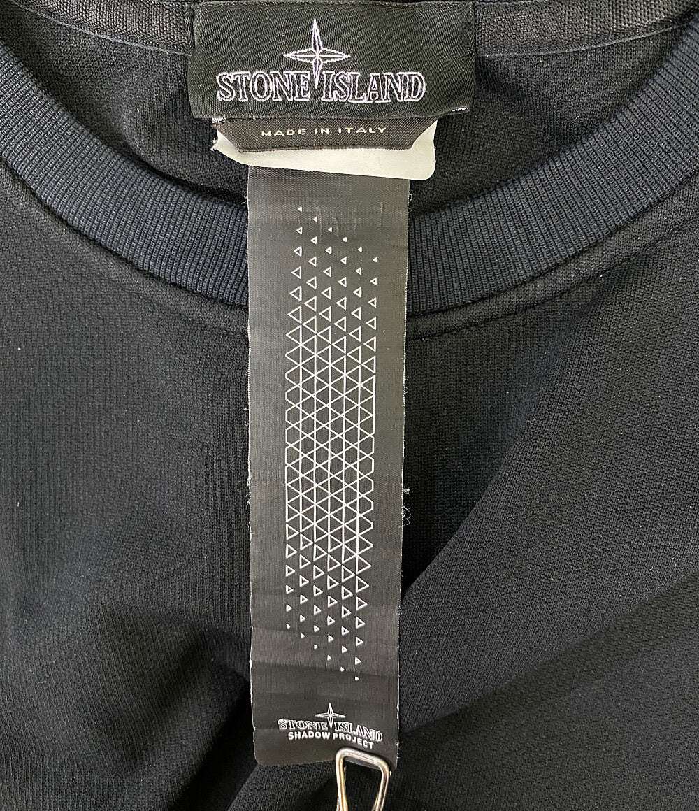 STONE ISLAND SHADOW PROJECT ストーンアイランド 素材切替パッチワークスウェット メンズ SIZE L