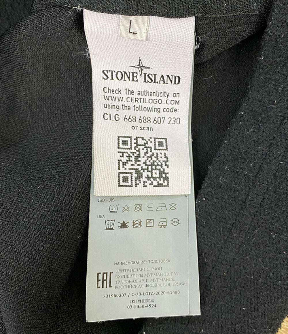 STONE ISLAND SHADOW PROJECT ストーンアイランド 素材切替パッチワークスウェット メンズ SIZE L