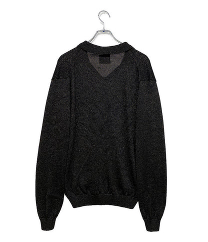 美品 Taiga Igari タイガイガリ Vネックニット Pretty V-neck Knit メンズ SIZE M