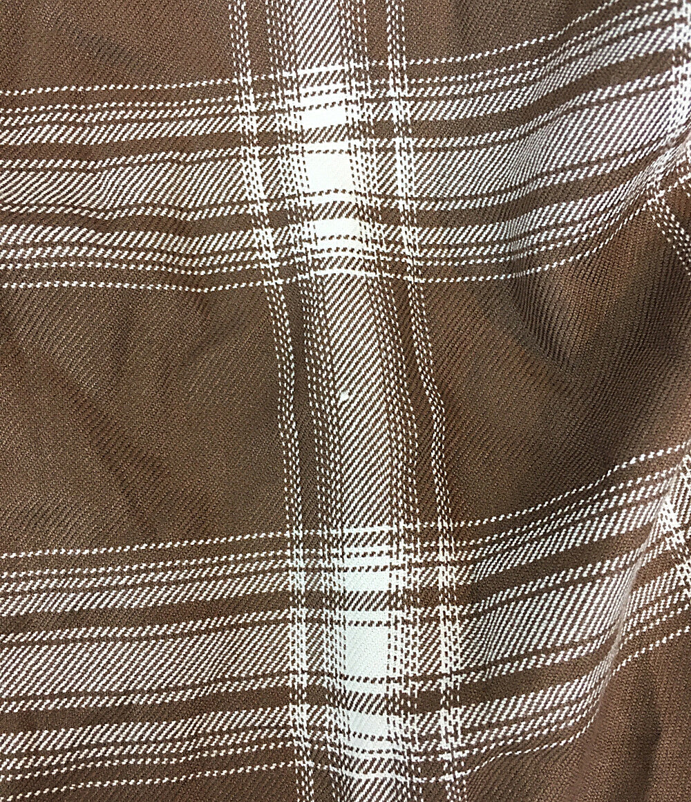 ベッドフォード 長袖シャツ Ombre-check Bow Collar Western Shirt 25SS 25SS-B-BL08 メンズ SIZE 2 BED J.W.FORD