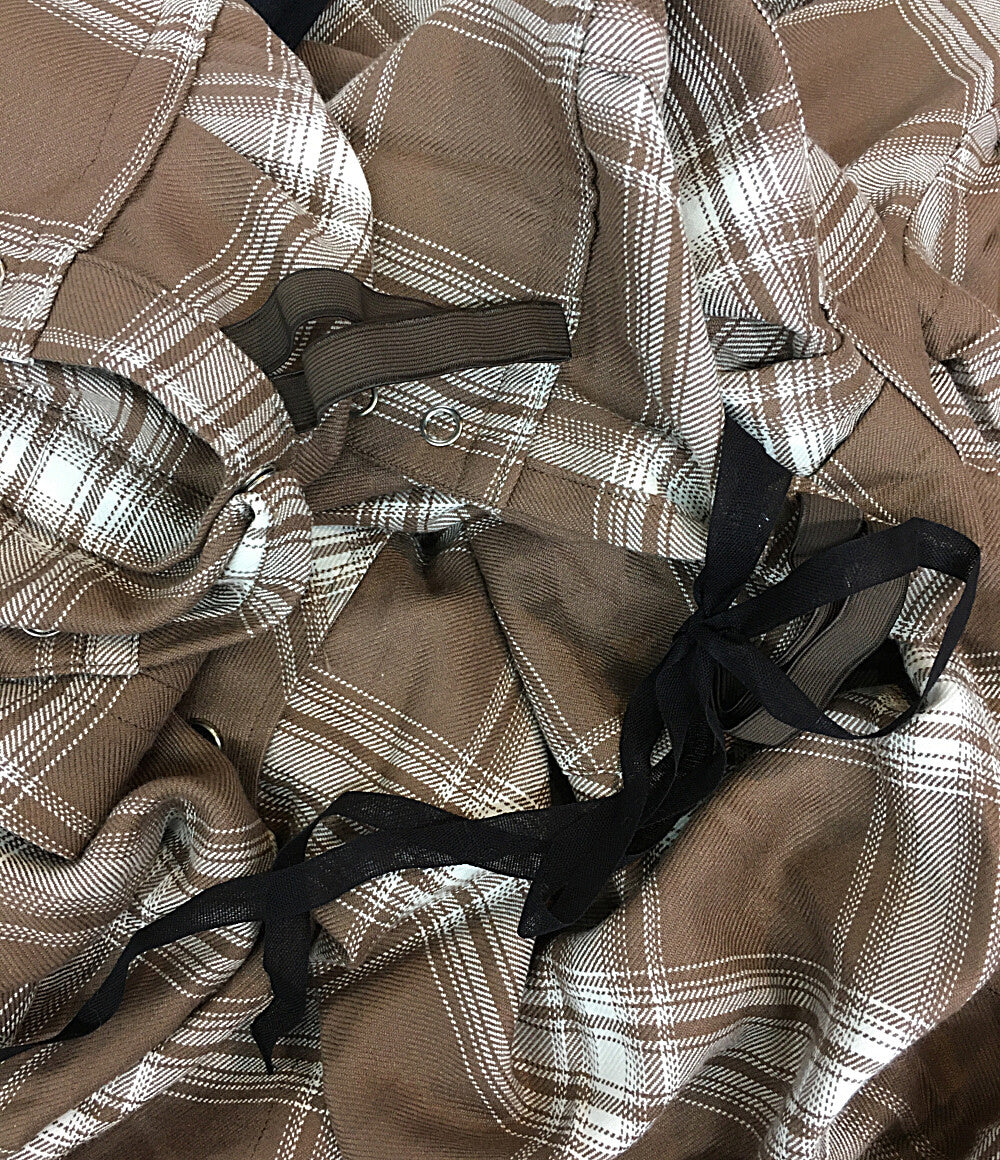 ベッドフォード 長袖シャツ Ombre-check Bow Collar Western Shirt 25SS 25SS-B-BL08 メンズ SIZE 2 BED J.W.FORD