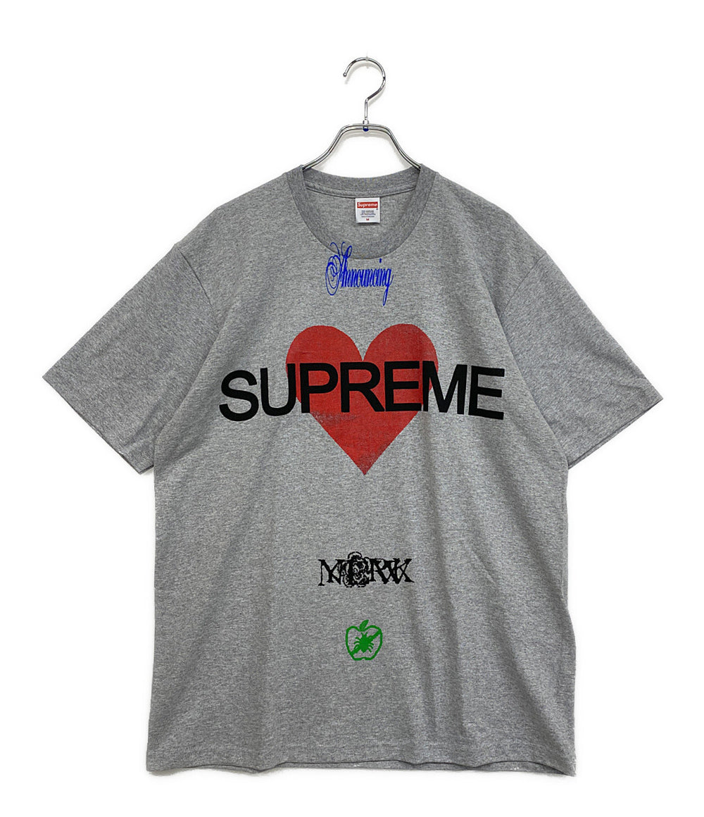 シュプリーム  半袖Ｔシャツ ANNOUNCING GRAY 25ss     メンズ SIZE M  Supreme