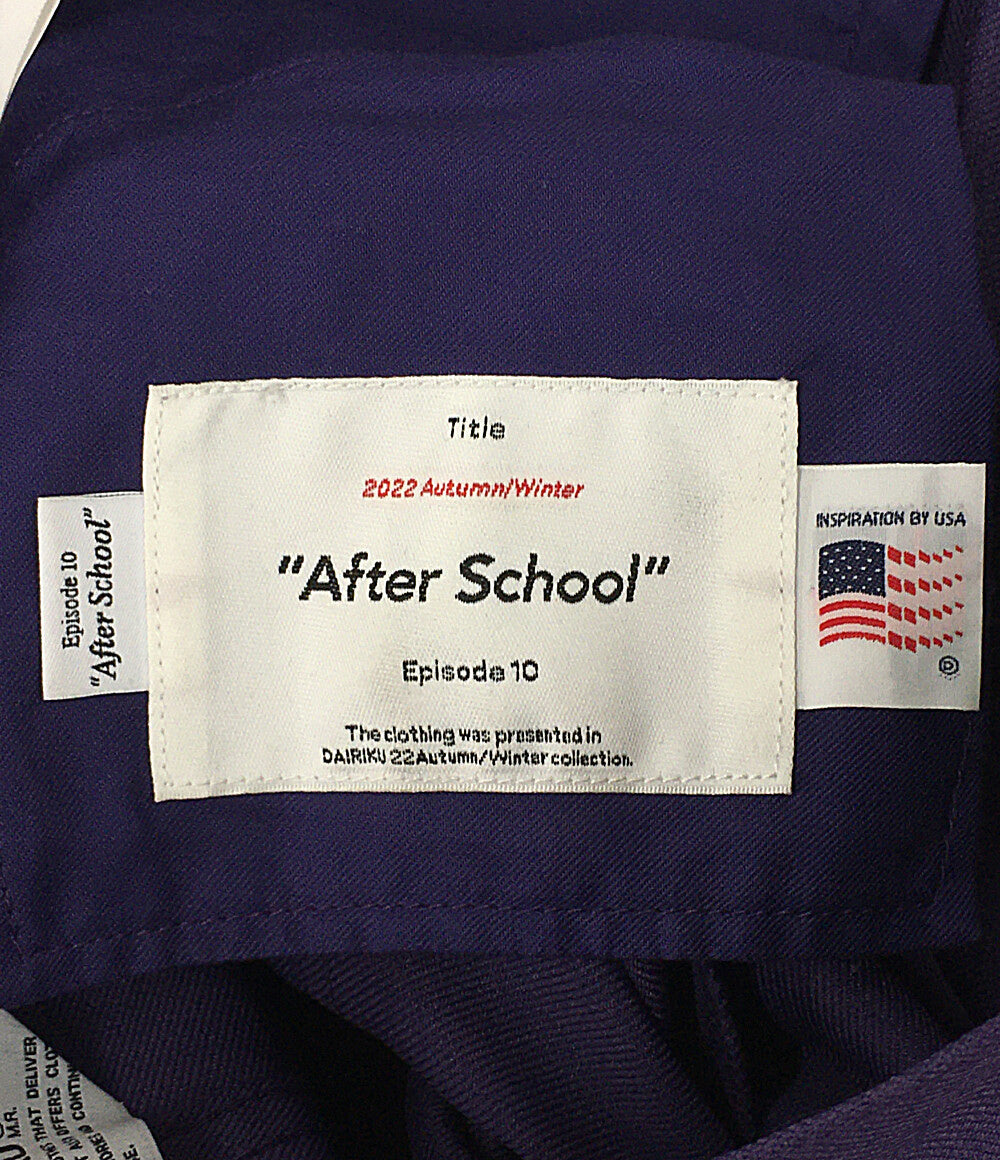 DAIRIKU ダイリク パンツ SLIM LEG PRESSED PANTS 22AW 22AW P-4 メンズ SIZE 29