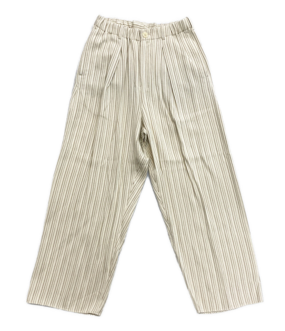 美品 nonnotte ノノット パンツ Draping Elastic in Tuck Wide Trousers 25SS メンズ SIZE 4