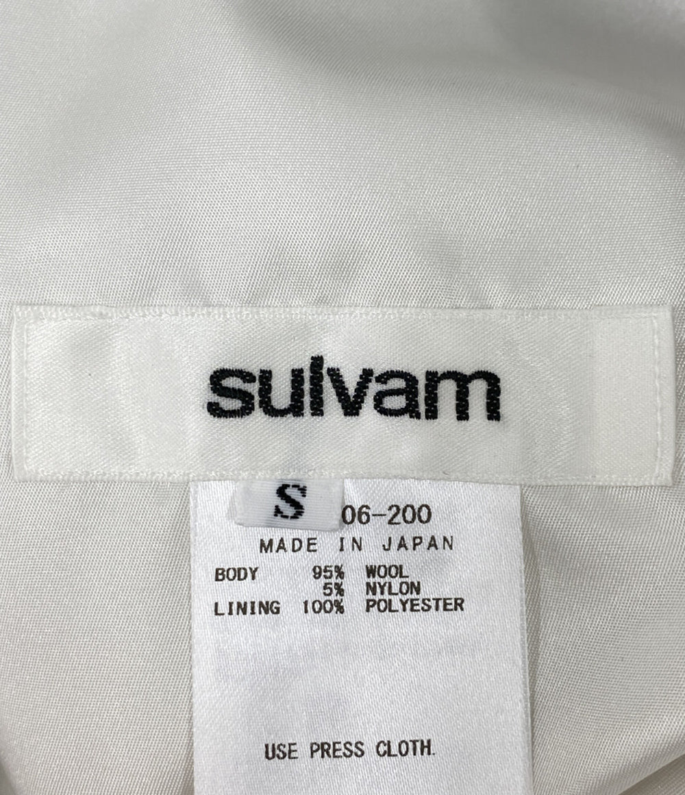 sulvam パンツ side line trousers メンズ SIZE S サルバム