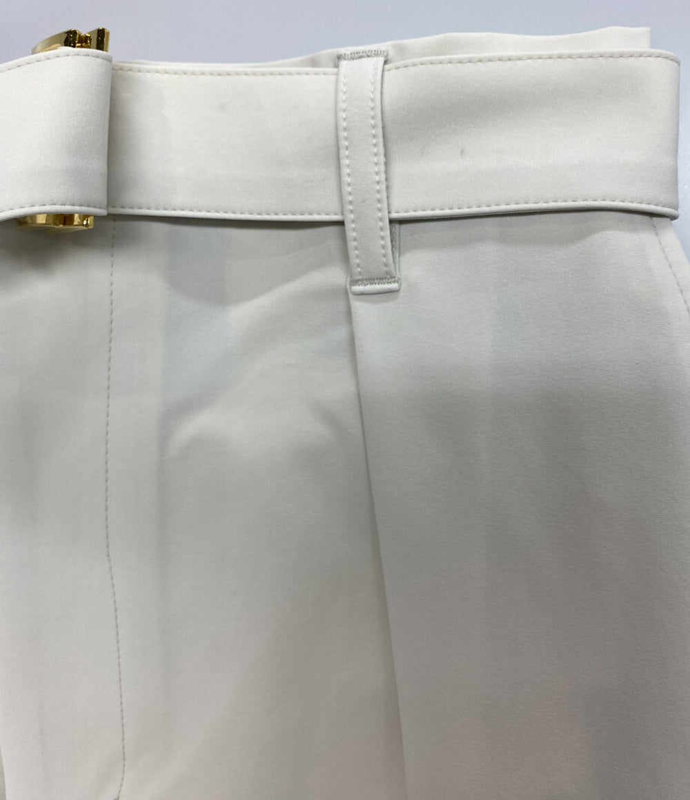 CULLINI クルニ パンツ Stretch Taffeta Tuck Pants with Belt 24AW メンズ SIZE 2