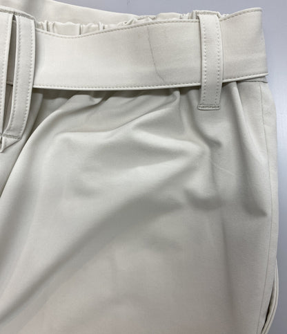 CULLINI クルニ パンツ Stretch Taffeta Tuck Pants with Belt 24AW メンズ SIZE 2