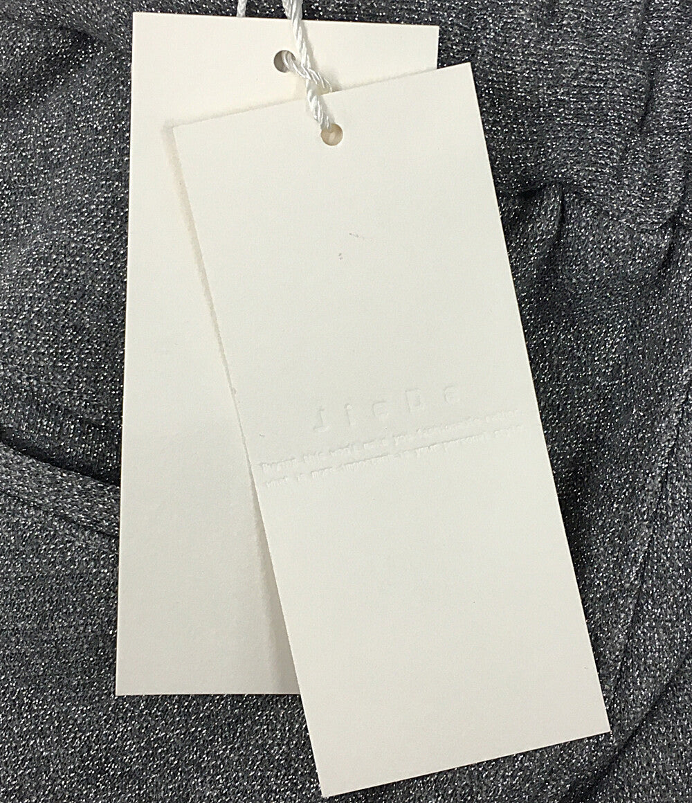 美品 JIEDA パンツ ラメ DRAPING OVER SLACKS 24AW Jie-24W-PT07-B メンズ SIZE 1 ジエダ