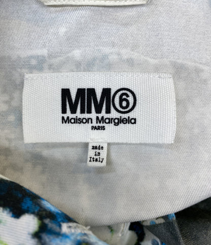 エムエムシックス ジャケット 花柄コットンロングジャケット 16SS レディース SIZE 38 MM6