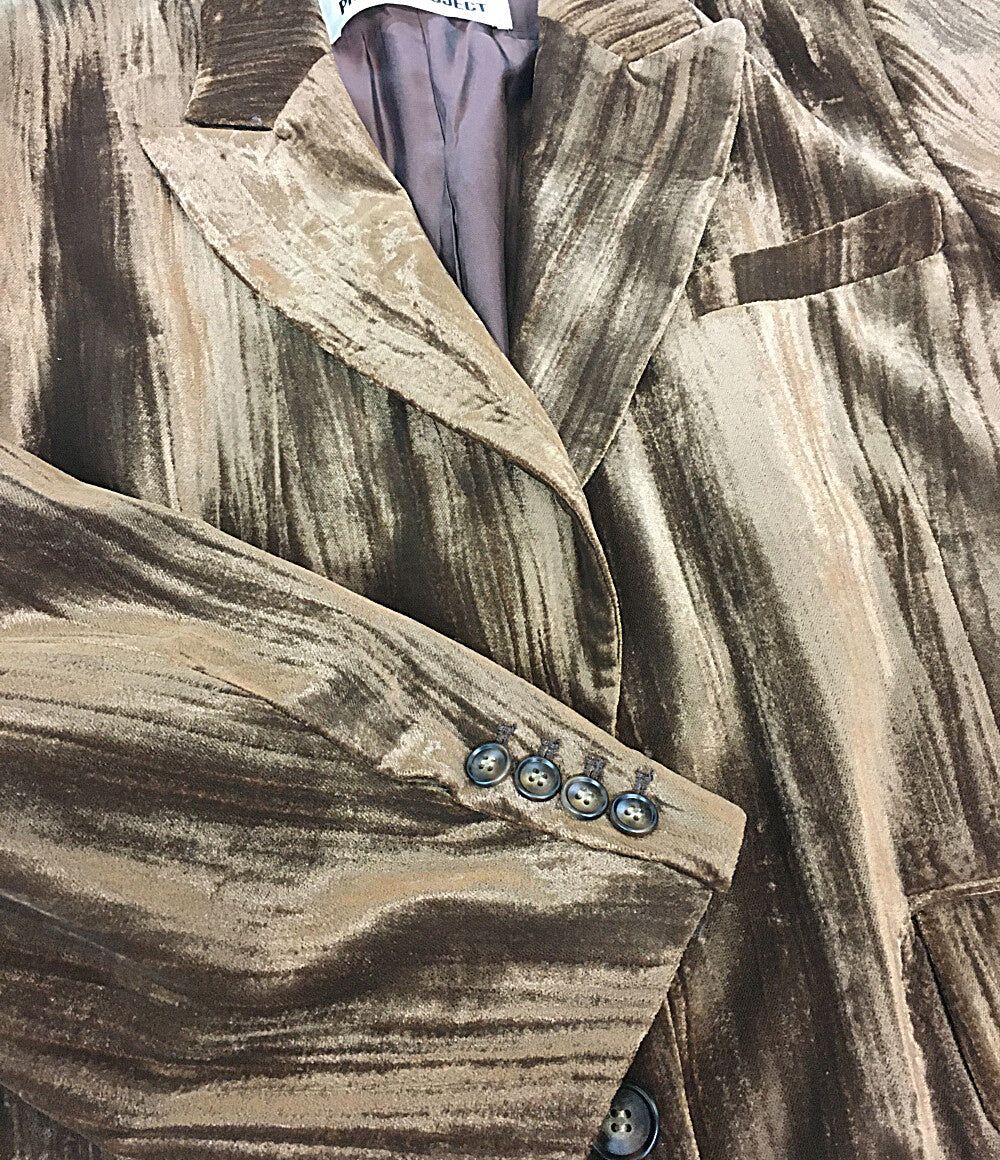 美品 プランクプロジェクト テーラードジャケット VELVET Jacket 31242116101 レディース SIZE 36 PRANK PROJECT