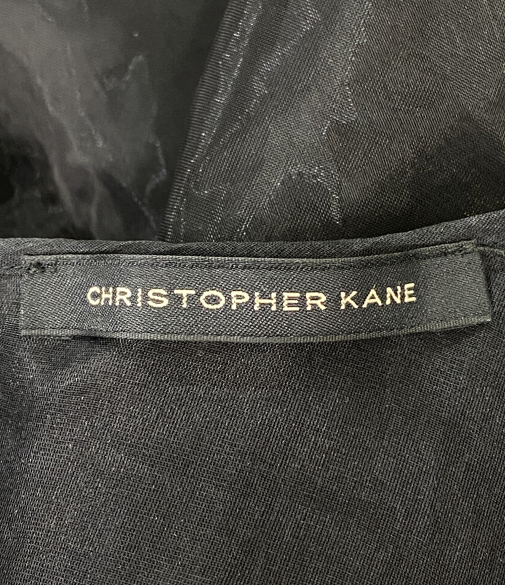 クリストファーケイン ノースリーブチュールカットソー 227858 レディース SIZE 8 CHRISTOPHER KANE