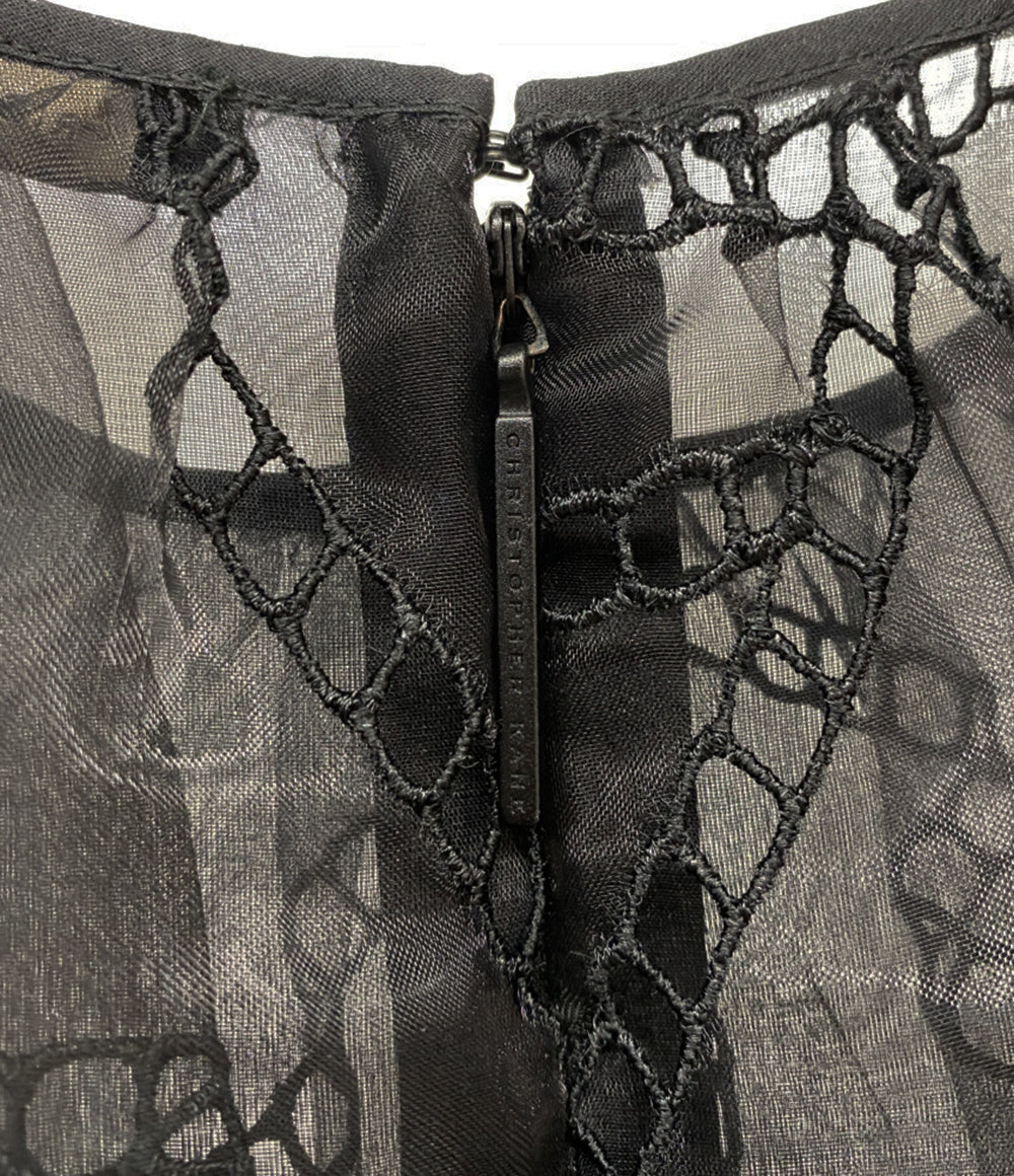 クリストファーケイン ノースリーブチュールカットソー 227858 レディース SIZE 8 CHRISTOPHER KANE